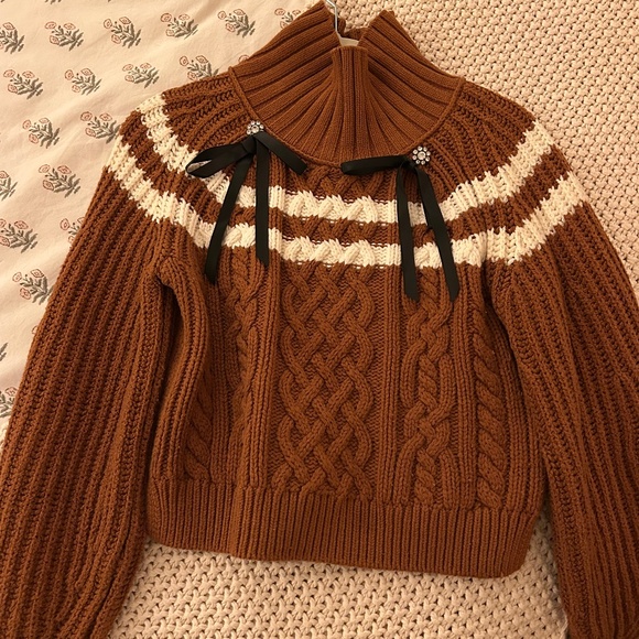 Anthropologie Sweaters - Anthropologie Maeve Cableknit Sweater (MP)